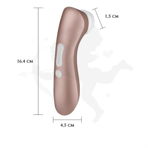 Satisfyer Pro 2 + Vibrador y Succionador de clitoris con carga USB